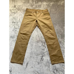 Levi's 511 Slim Chino 33 x 30 Khaki *CHECK PICTURES For  Measurements*